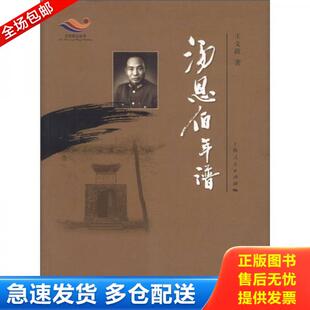 正版库存书9787208083707 文化武义丛书：汤恩伯年谱 王文政　著 上海人民出版社