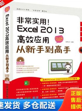 正版库存书9787113200091 非常实用 Excel 2013高效应用从新手到高手 启典文化　编著 中国铁道出版社