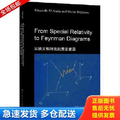 正版库存书9787510098840 从狭义相对论到费恩曼图 （意）RiccardoD’Auria（R.道里亚） 世界图书出版公司