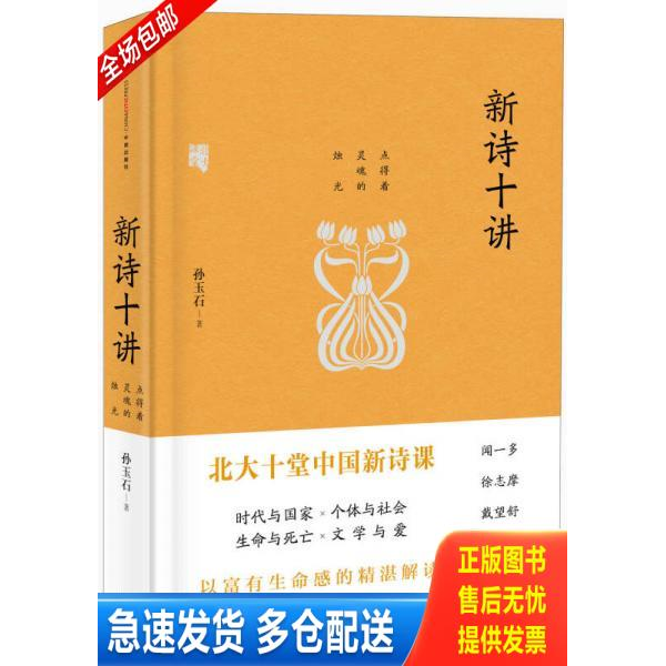 正版库存书新诗十讲 9787508647975 孙玉石 中信出版社