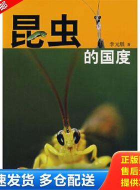 正版库存书9787807136422 昆虫的国度 李元胜著 山东画报出版社