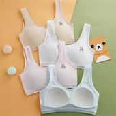 发育期女童内衣小学生初中生10岁到13岁内穿少女孩文胸纯棉小背心
