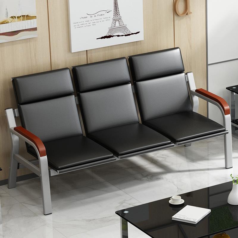 三人位连排椅诊所候诊椅公共座椅沙发椅办公长椅子四人休息等候椅