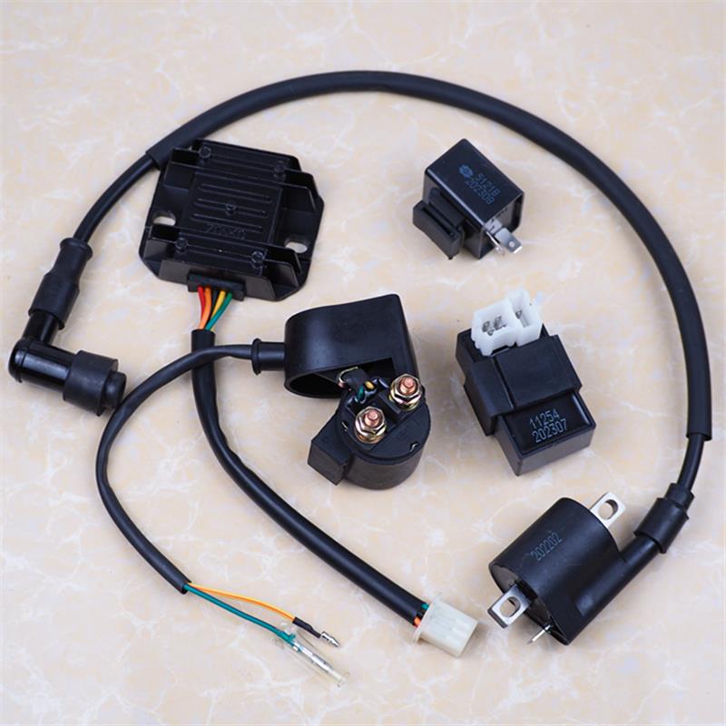 包邮125摩托车整流器点火器闪光器继电器150充电稳压器高压包配件