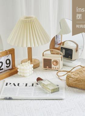 ins风小红书拍照道具摆件拍摄托 托盘装饰陈列奶油百搭清新小物件