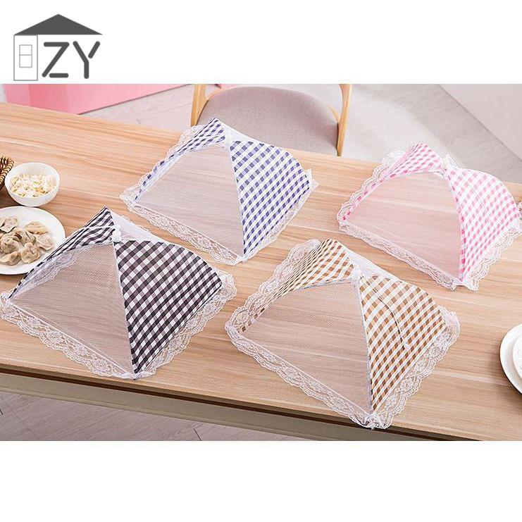 食物饭菜罩子遮菜伞罩防苍蝇盖菜碗饭大号防尘罩折叠菜罩餐桌桌罩