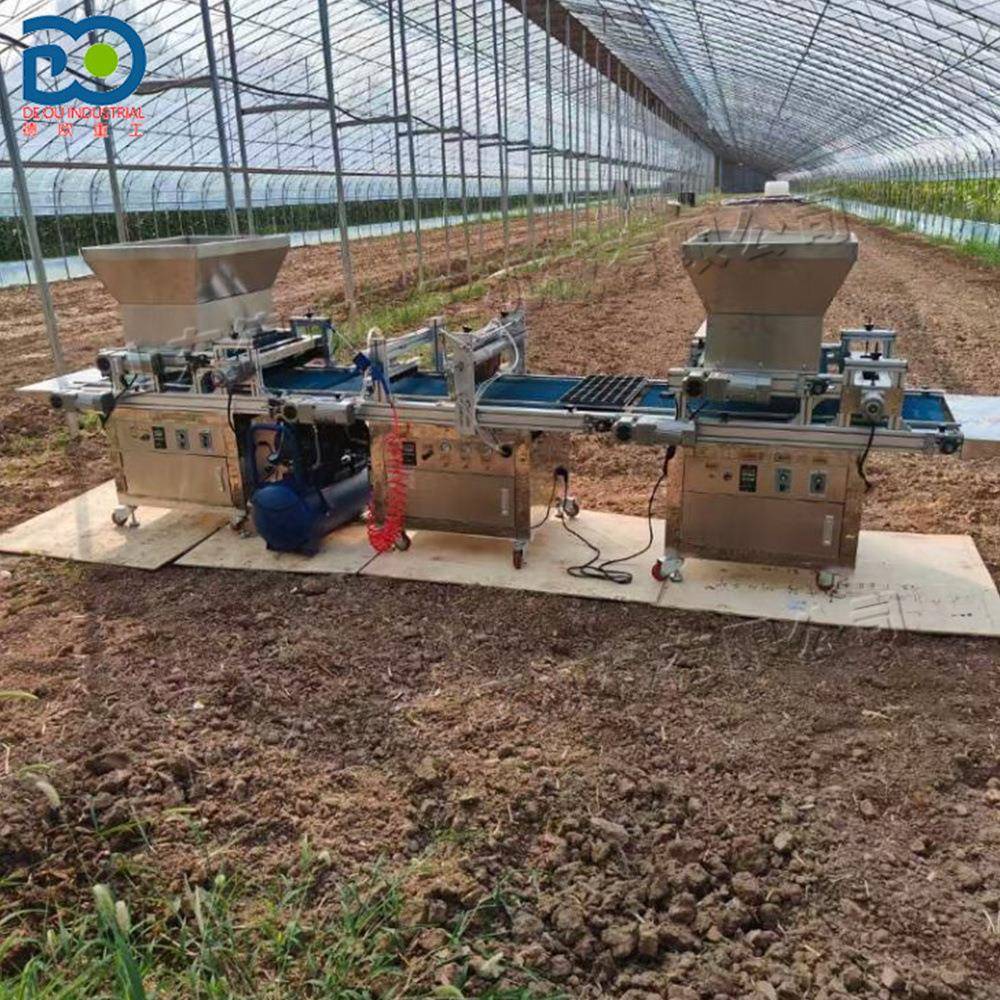 穴盘播种机针吸式全自动蔬JOA植菜辣椒种机型种流水线穴小盘育苗