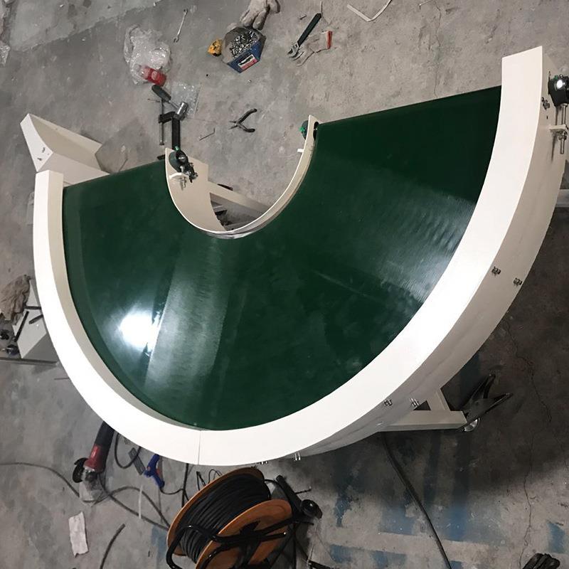 厂家18度皮带转弯机拐咨询商家 角机 小型输送机 0皮带机