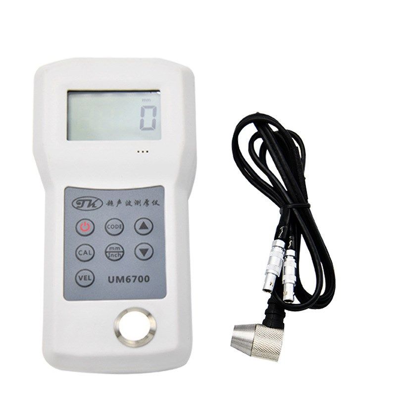 超声波测厚仪UM6500金属钢板厚度表 玻璃铝塑料测厚仪 钢管壁厚仪