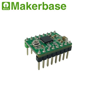 Makerbase A4988 步进马达驱动器 Reprap 带散热片 量大从优 绿版