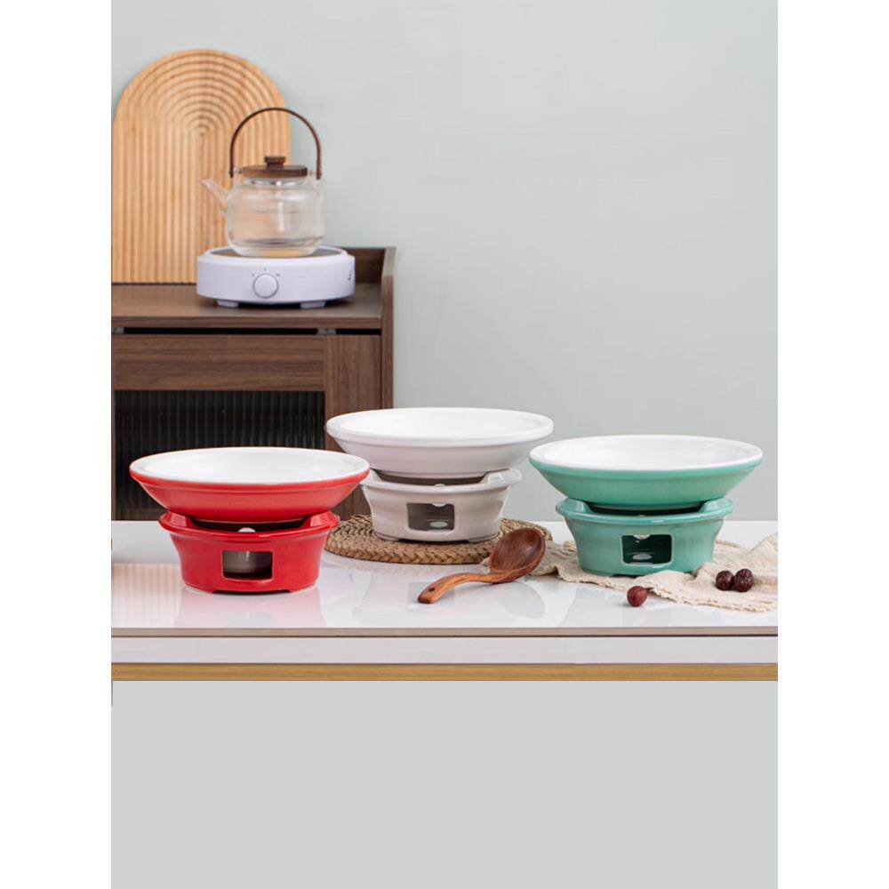 湖南蔬菜炒黄牛肉砂锅干锅蔬菜酒精炉加热敞开炉商用耐高温干烧不