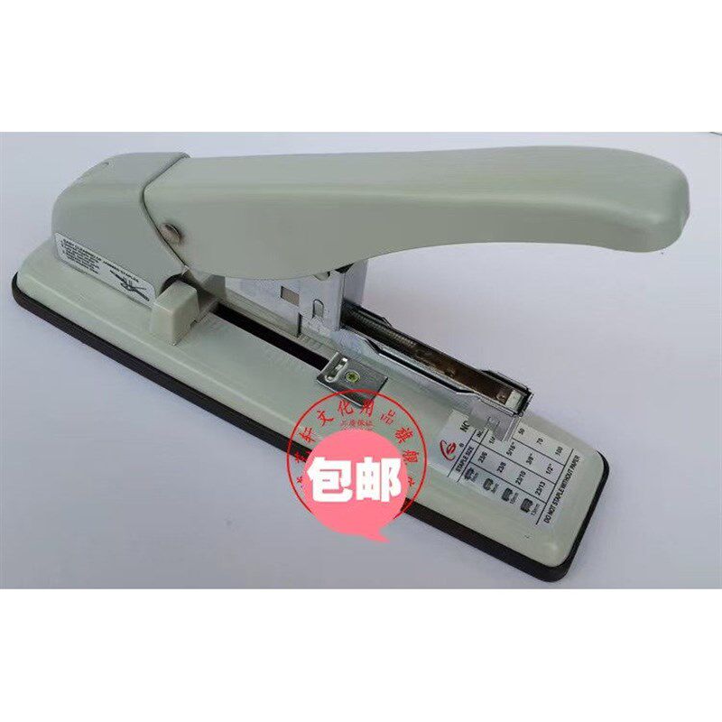 速发大订书机 可订80-200张纸厚层手动装订压订机 载书机 厚层钉