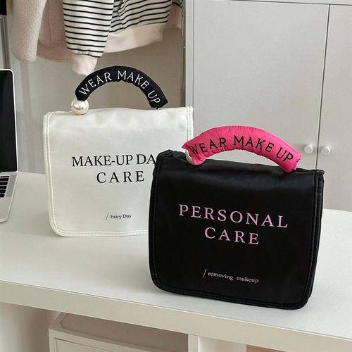 速发简约便色设撞感洗漱包手提壁挂大容量收纳袋手提计携包新款