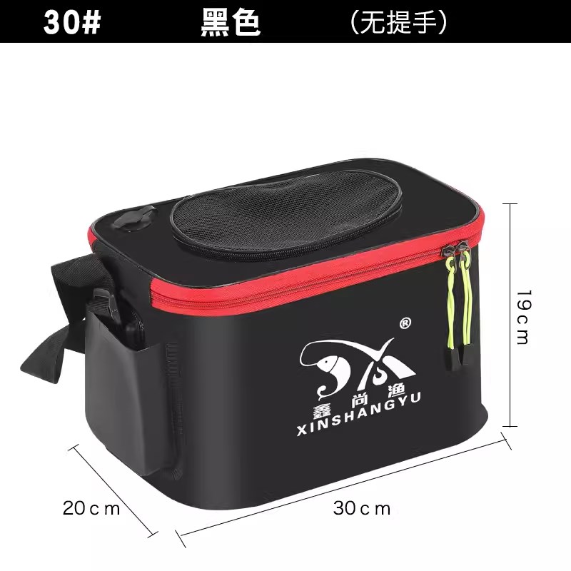 速发鱼桶桶水鱼活鱼桶钓鱼桶鱼箱折叠钓箱加厚护桶装鱼护一体成型