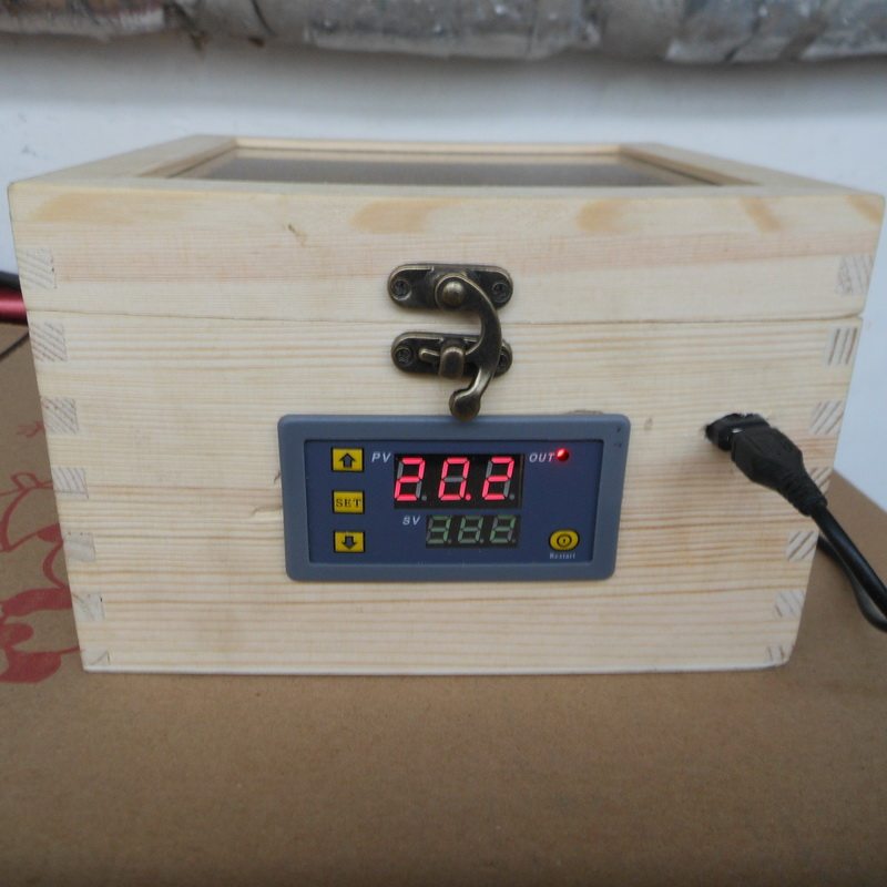 速发手养幼鸟鹉动恒温箱化携水床孵便箱小鸟鹦自受精孵蛋器保温箱