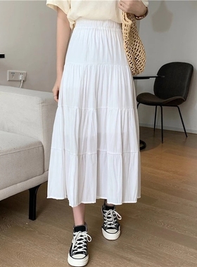 速发Sprig muSr Wo ChiffotSkirts Vi age High Wst Elasti