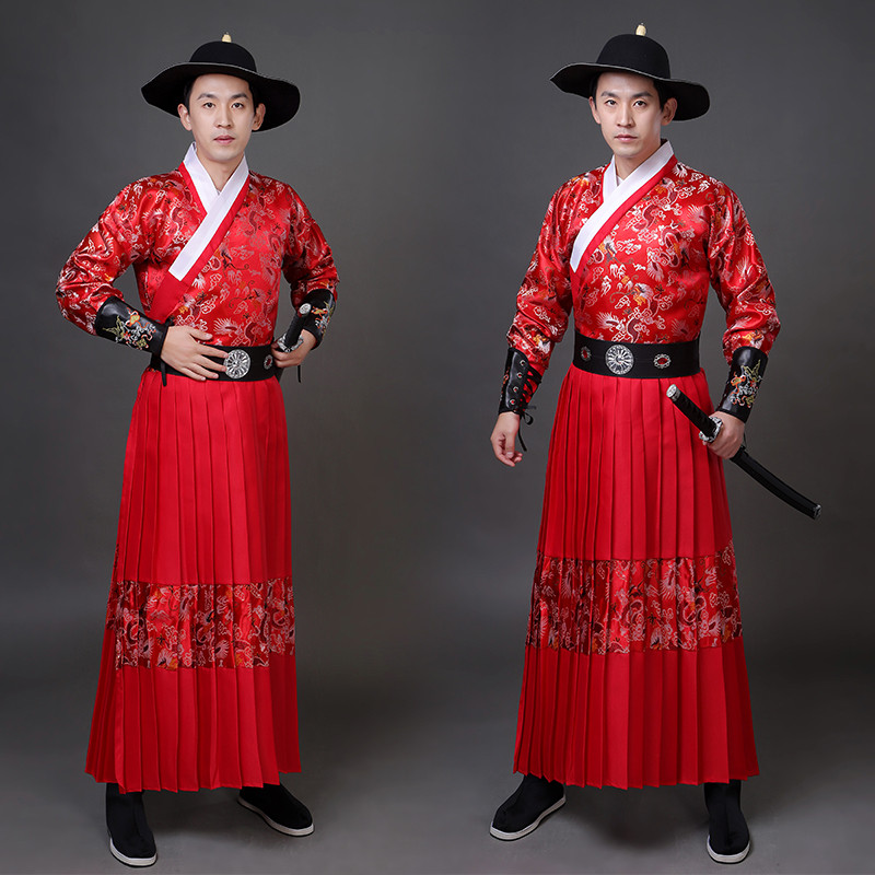 现货速发明制锦衣卫飞鱼服儿童曳撒绣春刀古装男侠客斗篷古风四大