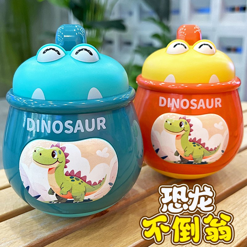 速发婴幼儿-岁到12个月宝宝益智擡头练习0一16孩男不倒翁玩具