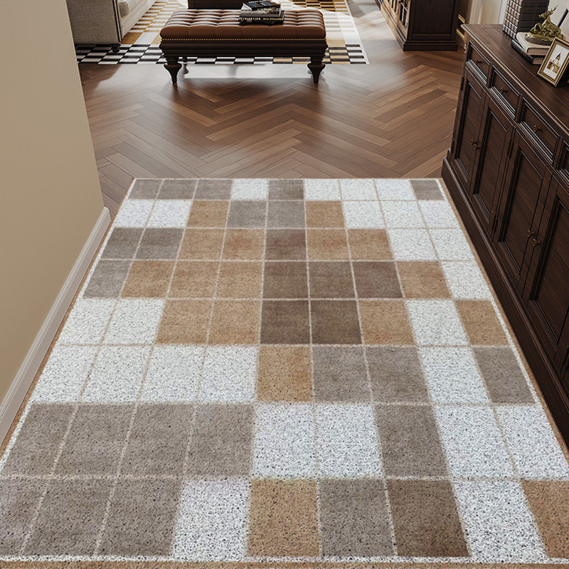 现货速发丝圈入户门地垫美式大门口除尘脚垫门垫玄关进门地毯可裁,居家布艺,入户地垫,淘宝优惠券,粉丝福利购,淘宝优惠卷