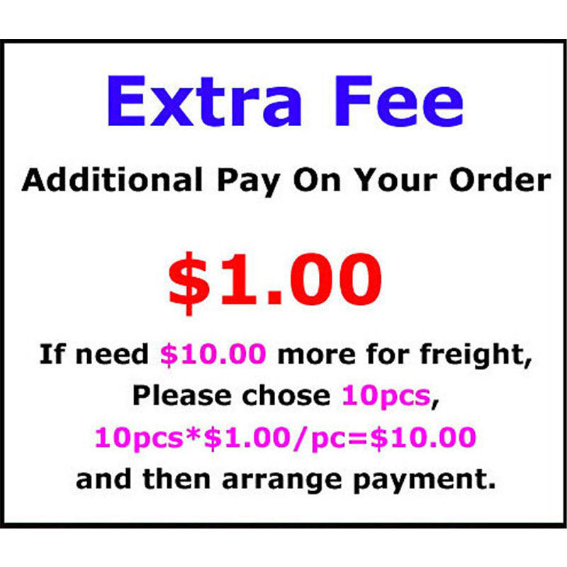 速发Extra Fee/t o  bace of your/ rder shippig