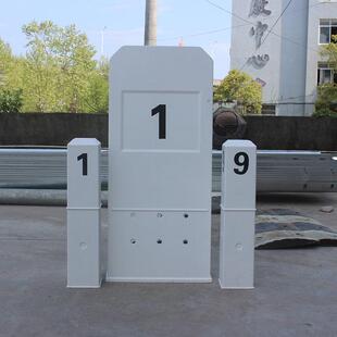 百米桩牌里程碑玻璃钢公路界碑标志桩pvc警示桩柱式轮廓标公里桩