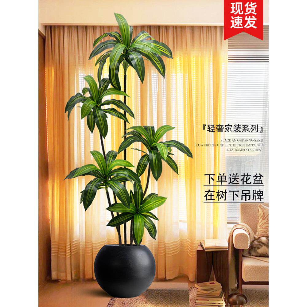 采购产品巴西木材模拟绿色植物,优雅的可访问的豪华客厅装饰,室