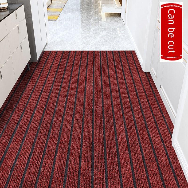 简约现代条纹门外地垫可定制裁剪室外门口脚垫入户门垫进门蹭土垫