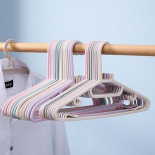防滑无痕衣架多功能挂晒衣服晾衣撑子家用衣服挂学生宿舍衣挂 日式