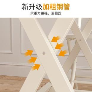 圆形可折叠桌子餐桌家用小户型客厅出租屋简易吃饭桌子摆摊小桌子