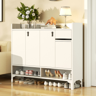 速发鞋柜门口家用2电2新款爆款户内外入室楼道0梯玄关经济型钢制