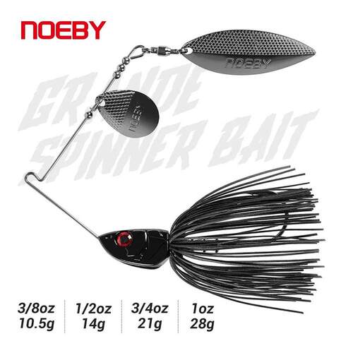 速发Noeby+Spinnerbait+10.+14g+21g+28g+Double+Willow+Blade+Ne