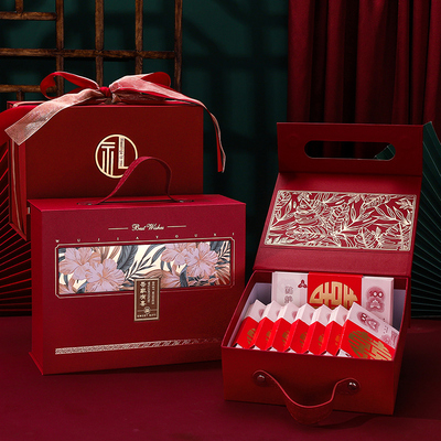 速发婚婚彩礼箱聘礼箱婚礼陪嫁金婚10元现订红包礼金箱结庆用品大