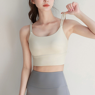 速发一体度运动内衣防震高心式跑步瑜伽健身吊带背强普拉提训练美