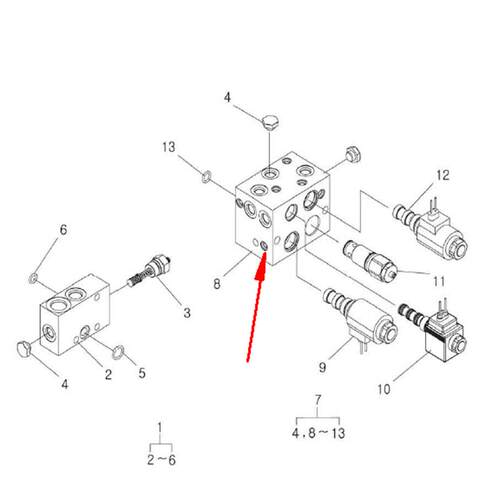 现货乐星拖拉机配件704-1004TM控制阀阀Q体40030351
