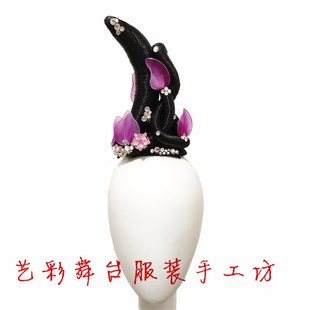 速发艺彩舞服舞且看行云舞蹈头饰且看行云古出头饰 演典舞 蹈头饰