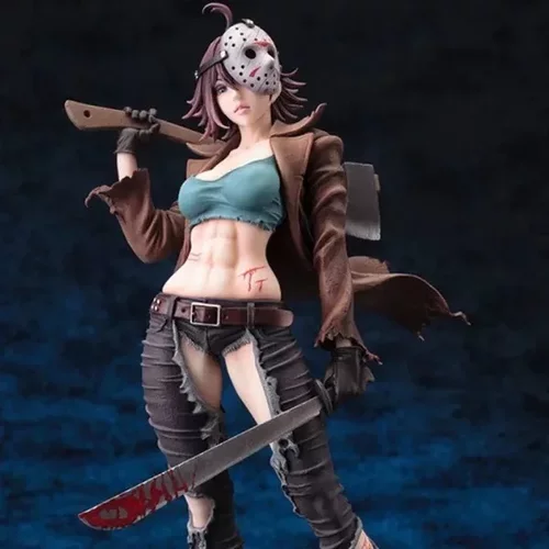 静态寿屋 HORROR 美弗莱迪大战杰森  人偶手办摆件模型