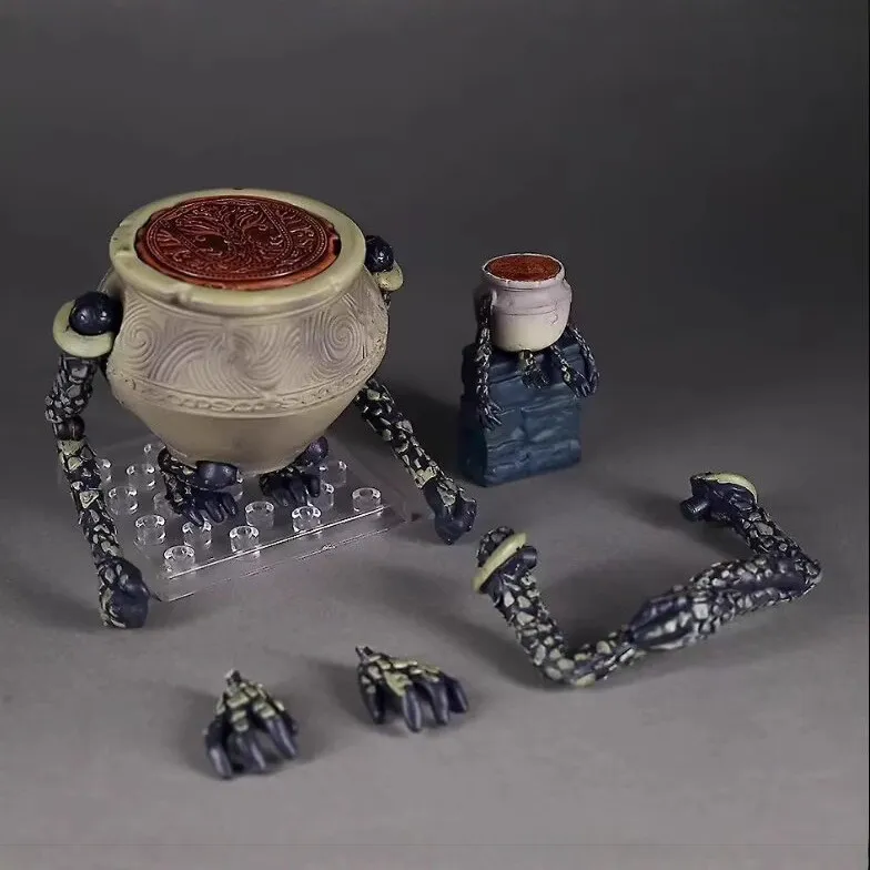 国产 Q版粘土人2251#艾尔登法环 亚历山大 壶哥盒子可换 手办模型