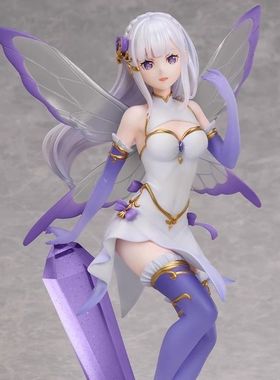 日版现货 elCOCO 从零开始的异世界生活 艾米利亚 宝石公主 手办