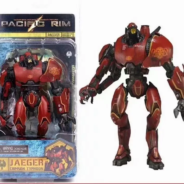 动漫 NECA环太平洋玩具中国暴风赤红可动玩偶手办模型