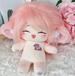 现货原神仙狐八重神子炸毛棉花娃娃毛绒公仔送女朋友