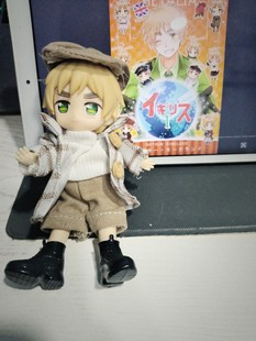 黑塔利亚亚瑟日系全套ob11粘土bjd娃娃手办现货12分娃娃手办