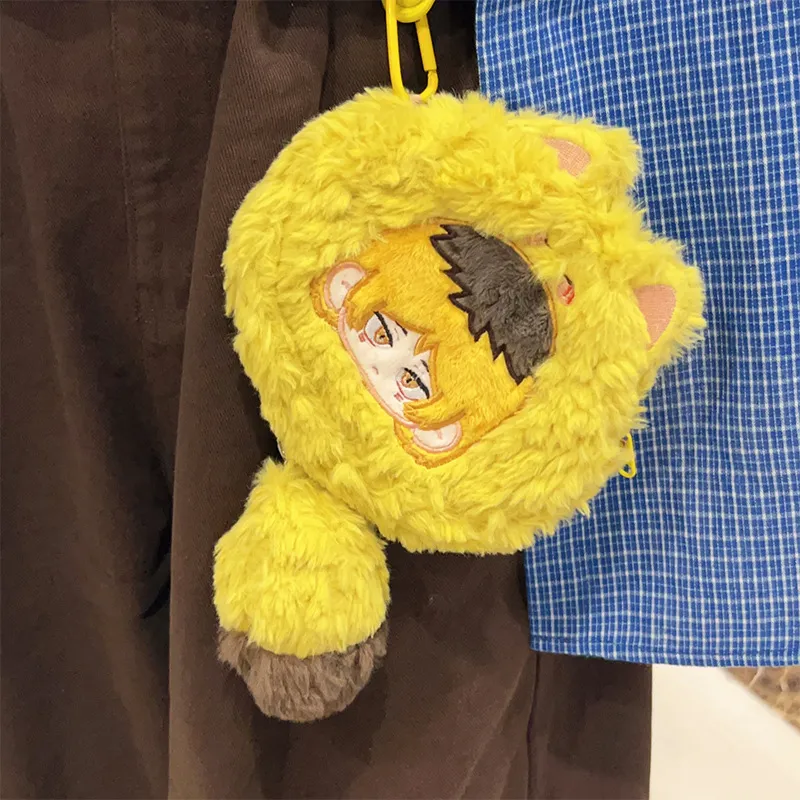 二次元动漫排球少年影山日向研磨黑尾零钱包挎包同人周边挂件礼物