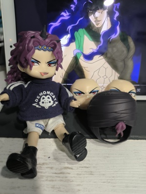 卡兹战斗潮流jojo的奇妙冒险ob11二次元手办生日礼物BJD人偶