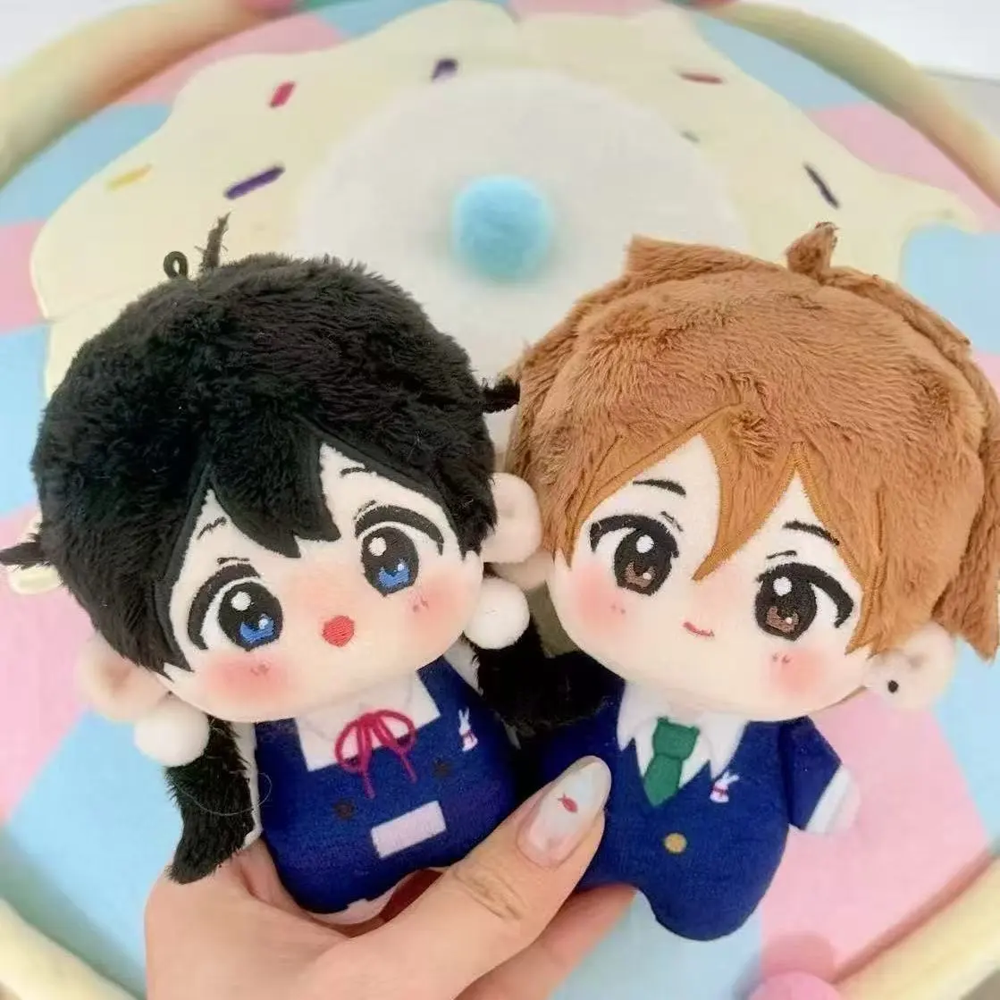 原创玉子市场周边同人北白川玉子大路饼藏属性10cm印花棉花娃娃同