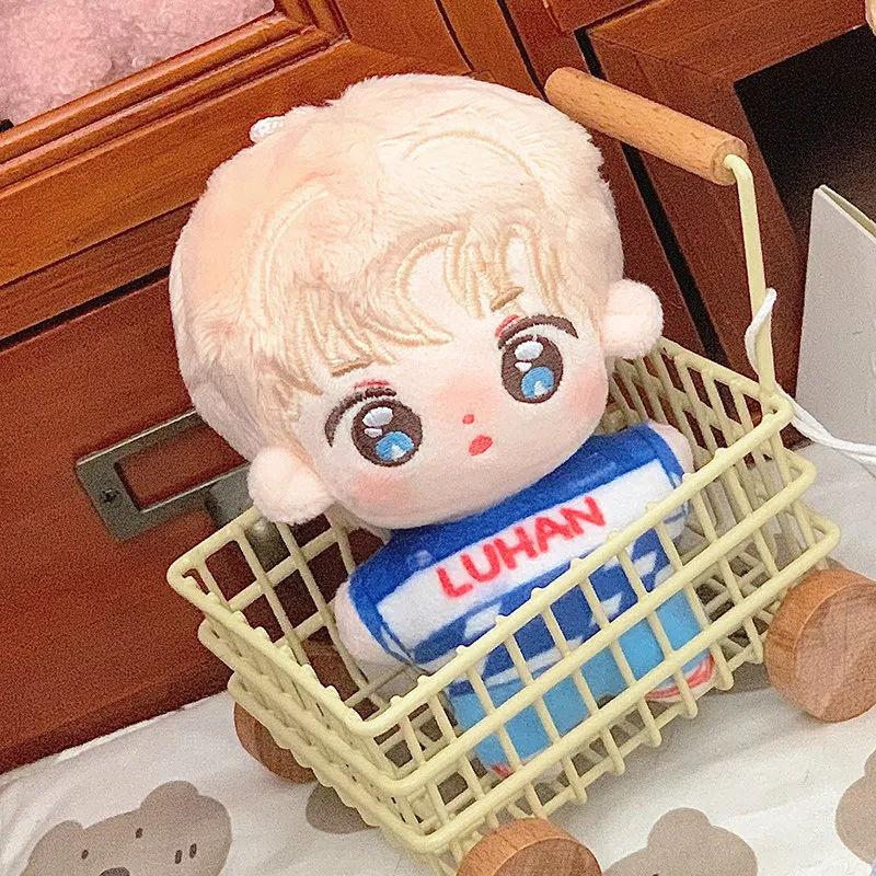 鹿晗属性棉花娃娃10cm海星体可爱同人原创礼物玩偶公仔明星女生