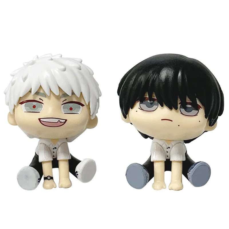 光死去的夏天 坐姿Q版辻中佳纪 大眼忌堂光手办模型公仔玩具摆件