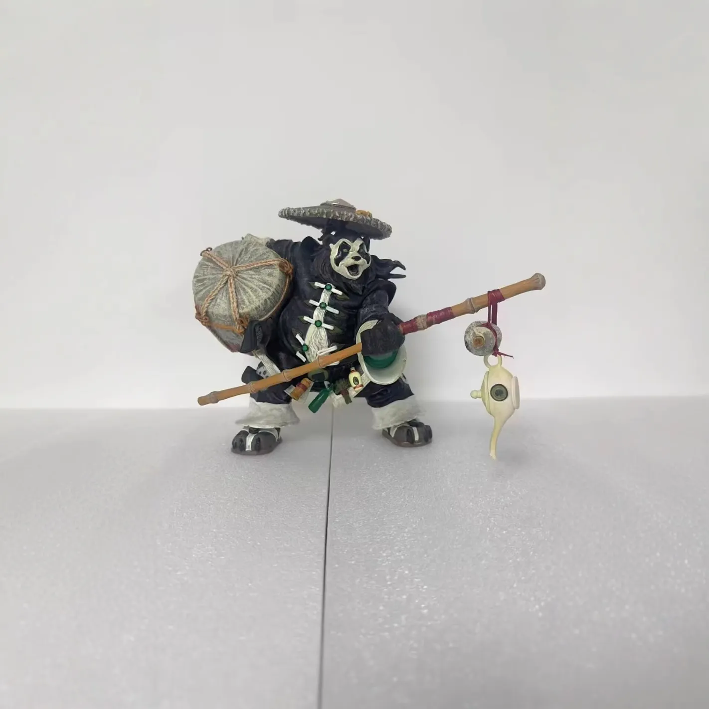 国产 魔兽世界 熊猫人 酿酒师 模型盒装手办摆件