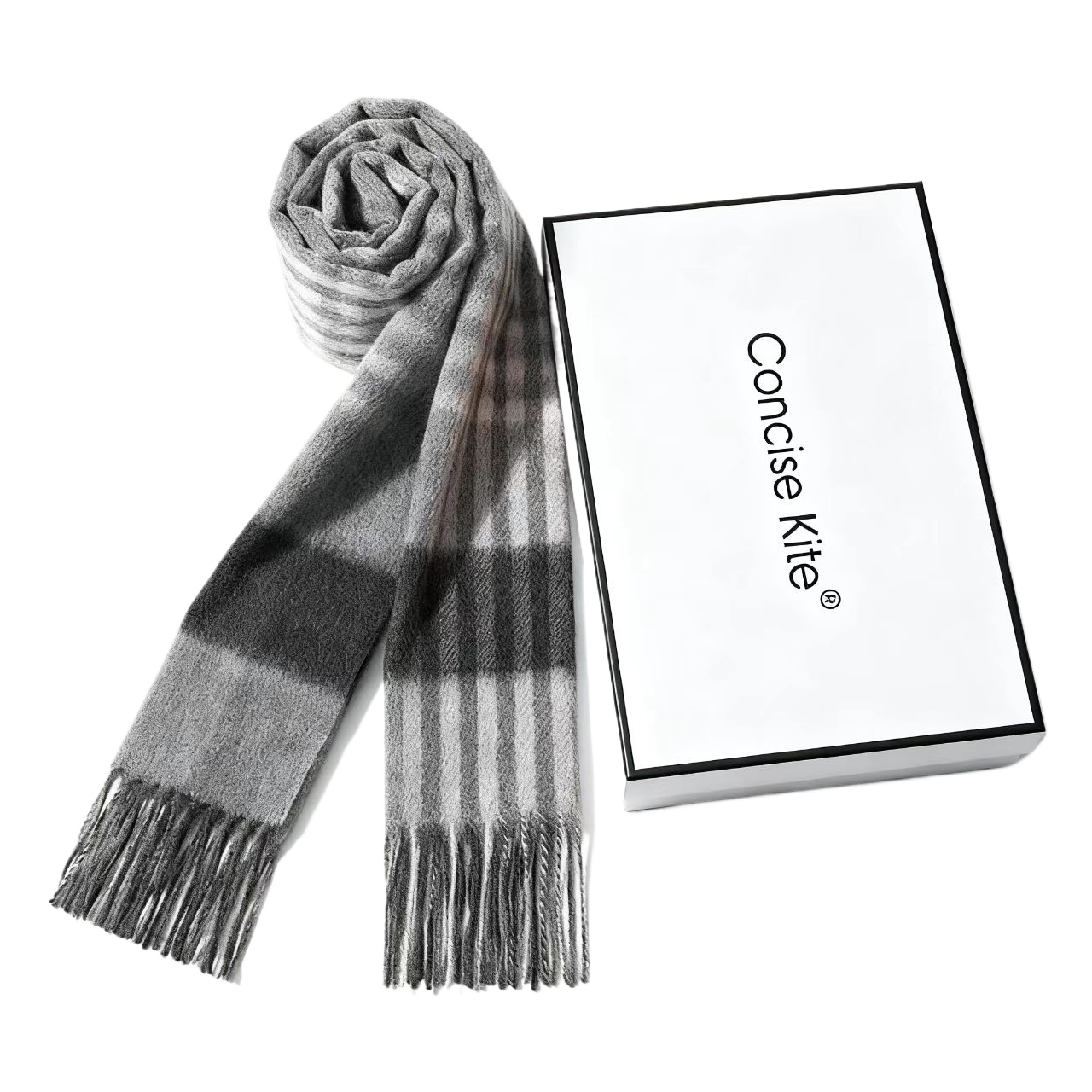 ConciseKite男士冬季围巾