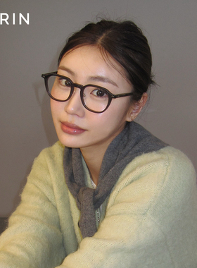 CARIN素颜眼镜框Simize眼镜近视女度数可配Heize黑框眼镜男款镜架