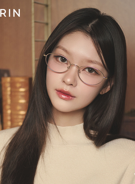 CARIN猫眼眼镜近视女度数可配Vivi钛架镜框R防蓝光眼镜女高级感